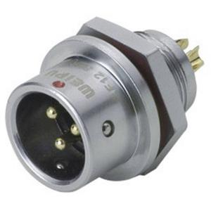 Weipu SF1212/P9 Ronde connector Stekker, recht Totaal aantal polen: 9 Serie (ronde connectors): SF12 1 stuk(s)