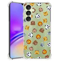 Doorzichtige Silicone Hoesje voor Samsung Galaxy A35 Dieren Emojis