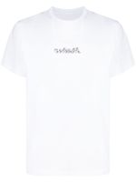 Maharishi t-shirt en coton biologique à logo imprimé - Blanc - thumbnail