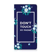 Samsung Galaxy A51 Design Case Flowers Blue DTMP - thumbnail