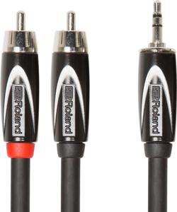 Roland RCC-5-352R audio kabel 1,5 m 3.5mm TRS 2 x RCA Zwart