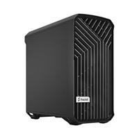 Fractal Design Torrent Compact Zwart - Massief zijpaneel - Open rooster voor maximale luchtinlaat - Inclusief twee PWM-ventilatoren van 180 mm - Type C - ATX Airflow Mid Tower PC Gaming Case