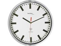 Techno Line WT8990 Wandklok Zendergestuurd 30 cm x 5 cm Zilver (metallic)