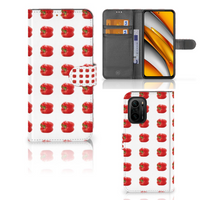 Poco F3 | Xiaomi Mi 11i Book Cover Paprika Red - thumbnail