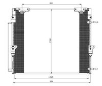 Condensor, airconditioning 35862