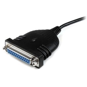 StarTech.com 2 m USB naar DB25 Parallel Printer Adapterkabel M/F