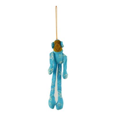 Hangende Stoffen Aap (Turquoise) Hangende Stoffen Aap (Turquoise)