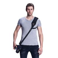 Fotospeed F1S Aircell zelf verstelbare schouderriem met Quick Release en Lock - zwart