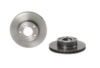 Remschijf COATED DISC LINE BREMBO, Remschijftype: Binnen geventileerd, u.a. für Fiat, Peugeot, Citroën - thumbnail