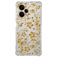 Xiaomi Redmi Note 12 Pro Case Gouden Bloemen