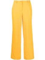 Patrizia Pepe pantalon ample à taille basse - Orange