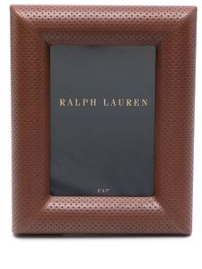 Ralph Lauren Home cadre photo Durham en cuir - Marron