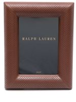 Ralph Lauren Home cadre photo Durham en cuir - Marron