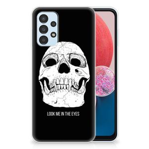 Silicone Back Case Samsung Galaxy A13 4G Skull Eyes