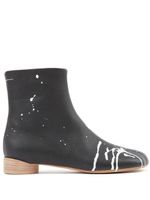 MM6 Maison Margiela bottines Anatomic en cuir - Noir