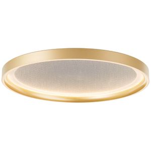 Brilliant Gouden plafondlamp Quito Ø 42cm G80125/16