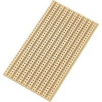 TRU Components 530847 SU527610 Euroboard hard papier (L x B) 90 mm x 50 mm 35 µm rastermaat 5,08 mm inhoud 1S