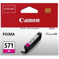 Canon CLI-571M inktcartridge 1 stuk(s) Origineel Normaal rendement Magenta - thumbnail