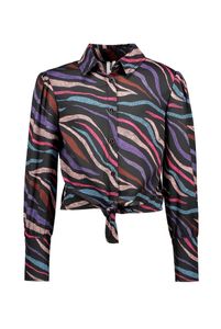 B.Nosy Meisjes blouse AOP - Forever zebra