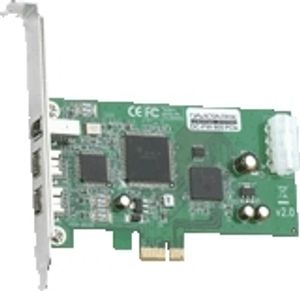 Dawicontrol DC-FW800 FireWire PCIe Hostadapter interfacekaart/-adapter