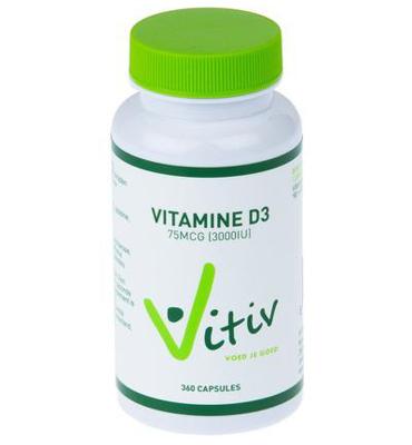 Vitiv Vitiv Vitamine D3 3000iu (360ca) Vitiv Vitiv Vitamine D3 3000iu (360ca)