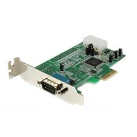 StarTech.com 1-poort Low Profile Native RS232 PCI Express Seriële Kaart met 16550 UART - thumbnail