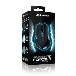 Sharkoon SHARK Force II muis Rechtshandig USB Type-A Optisch 4200 DPI