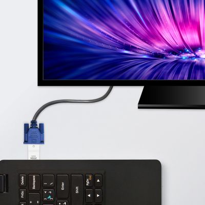 ATEN VC810-AT HDMI / VGA Adapter [1x HDMI-stekker - 1x VGA-bus] Grijs 0 m