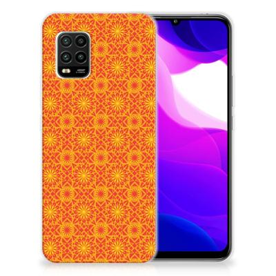 Xiaomi Mi 10 Lite TPU bumper Batik Oranje