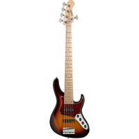 Sadowsky MetroLine 24-5 Vintage Ash 59 Burst Transparent High Polish 5-snarige elektrische basgitaar