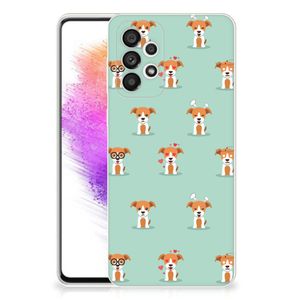 Samsung Galaxy A73 5G TPU Hoesje Pups