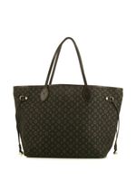 Louis Vuitton Pre-Owned sac cabas Nevefull médium à logo en jacquard (2012) - Marron