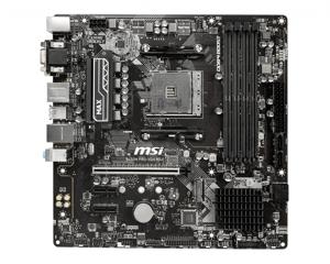 MSI B450M PRO-VDH Max Moederbord Socket AMD AM4 Vormfactor Micro-ATX Moederbord chipset AMD® B450