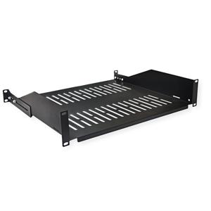 Value 26990407 19 inch Inschuif 2 HE Zwart