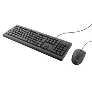 Trust Primo - Stille Keyboard en Muis set - Qwerty US