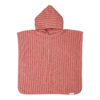 Little Dutch badponcho pink Maat