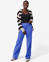 HEMA Dames Broek Eliza Blauw (blauw)