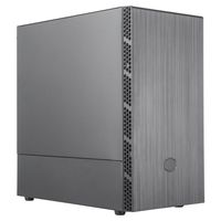 Cooler Master MasterBox MB400L w/o ODD Mini Tower Zwart - thumbnail