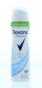 Rexona Deodorant spray compressed dry cotton (75 ml)