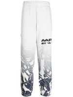 AAPE BY *A BATHING APE® pantalon de jogging à logo imprimé - Gris - thumbnail