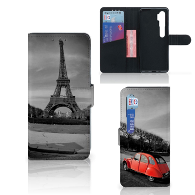 Xiaomi Mi Note 10 Pro Flip Cover Eiffeltoren Xiaomi Mi Note 10 Pro Flip Cover Eiffeltoren