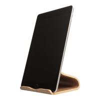 SAMDI - iPad 10.2 (2019) Tafelhouder Houten Tablet Houder Donker Bruin