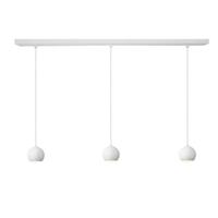 Artdelight Hanglamp LED Denver Mat Wit Ø 10cm 3 Lichts