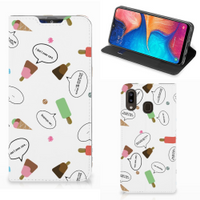 Samsung Galaxy A30 Flip Style Cover IJsjes