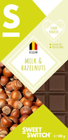 Sweet-Switch Milk & Hazelnuts Chocolate