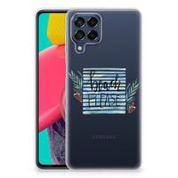 Samsung Galaxy M53 Telefoonhoesje met Naam Boho Beach - thumbnail