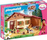 Playmobil Heidi 70253 Heidi Met Grootvader Bij De Alpenhut