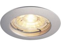 SLV 1000717 Inbouwlamp GU10 Zilver-grijs