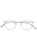 Garrett Leight lunettes de vue rondes - Métallisé