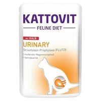 KATTOVIT Urinary Kalf | Dieet-kattenvoer | 85 g | nat voer voor katten ter voorkoming van struvitstenen |